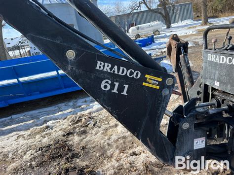 bradco skid steer backhoe attachment|bradco 611 backhoe specs.